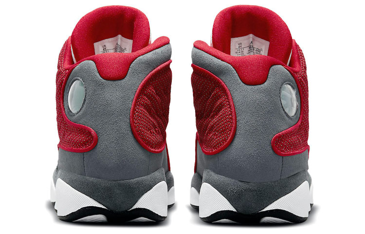 jordans 13 red and grey