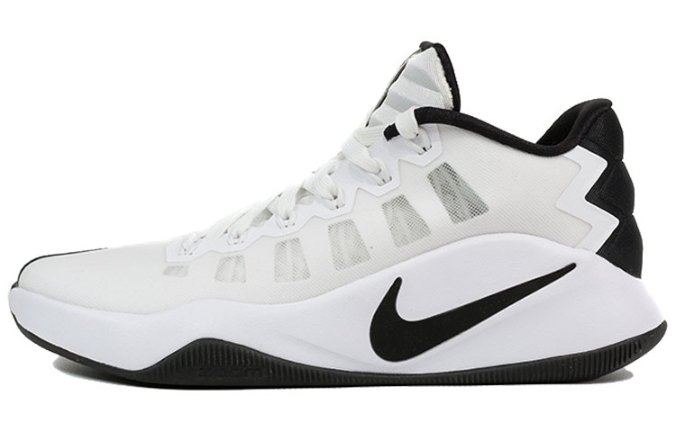 Nike Hyperdunk 2016 Fashionable and versatile shock absorption balance Zhongbang Practical basketball shoes Men's white and black