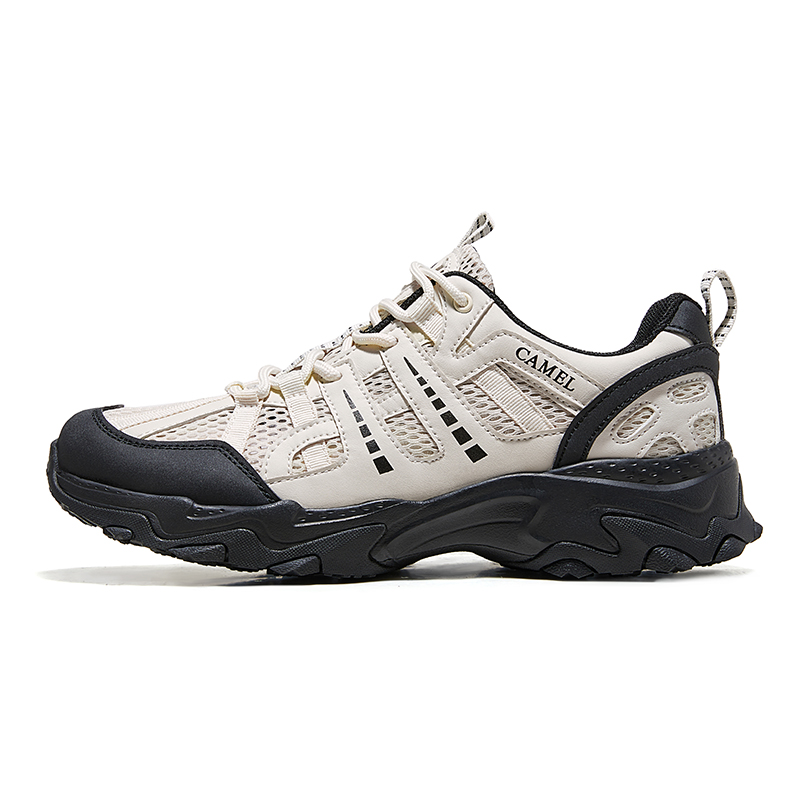 CAMEL Mountaineering & Hiking Shoes Men’s Low Top Black/Ecru/Light Gray/Black/Ecru/Black/Green/Black/Black/Gray