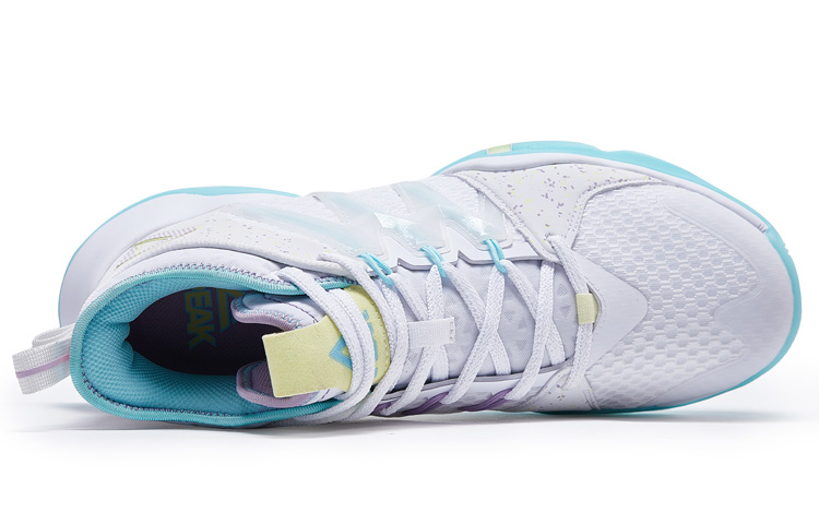 PEAK Taichi Lightning Cushioning Abrasion Resistant Cushioning, Wear Resistant Mid top Performance Basketball Shoes