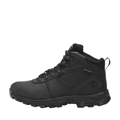 Timberland Madsen Cushioning Waterproof Grip Mid top Hiking Shoes Men's Black