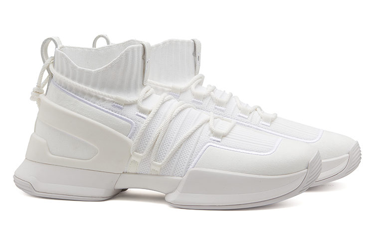 EQLZ EQUALIZER Zero Evo Slip Resistant Abrasion Resistant Low top Performance Basketball Shoes Unisex Heron White