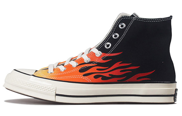 Кеды Converse Converse 1970s ctas 70 hi (черно-красно-белые)