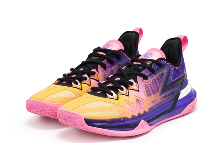 361° Big 3 Future California Sunset Cushioning Slip Resistant Abrasion Resistant Low top Basketball Shoes Men’s