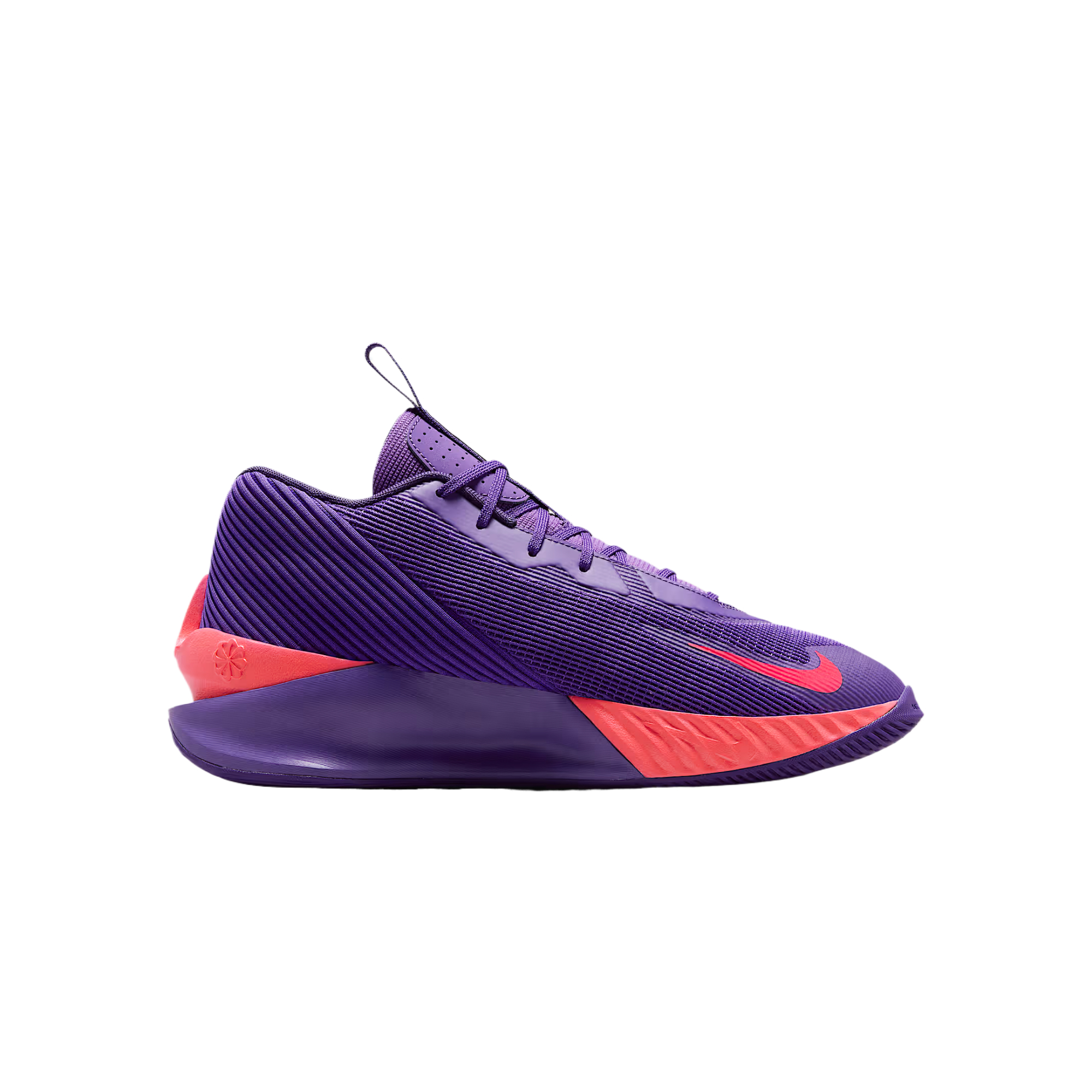 Nike G.T. Jump Academy Abrasion Resistant Breathable Mid top Basketball Shoes Unisex Purple
