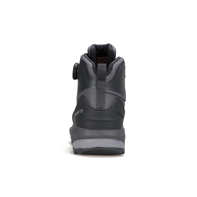 HUMTTO Cushioning Anti-Slip And Wear-Resistant Mid-Top Hiking Shoes Men’s Sky Gray