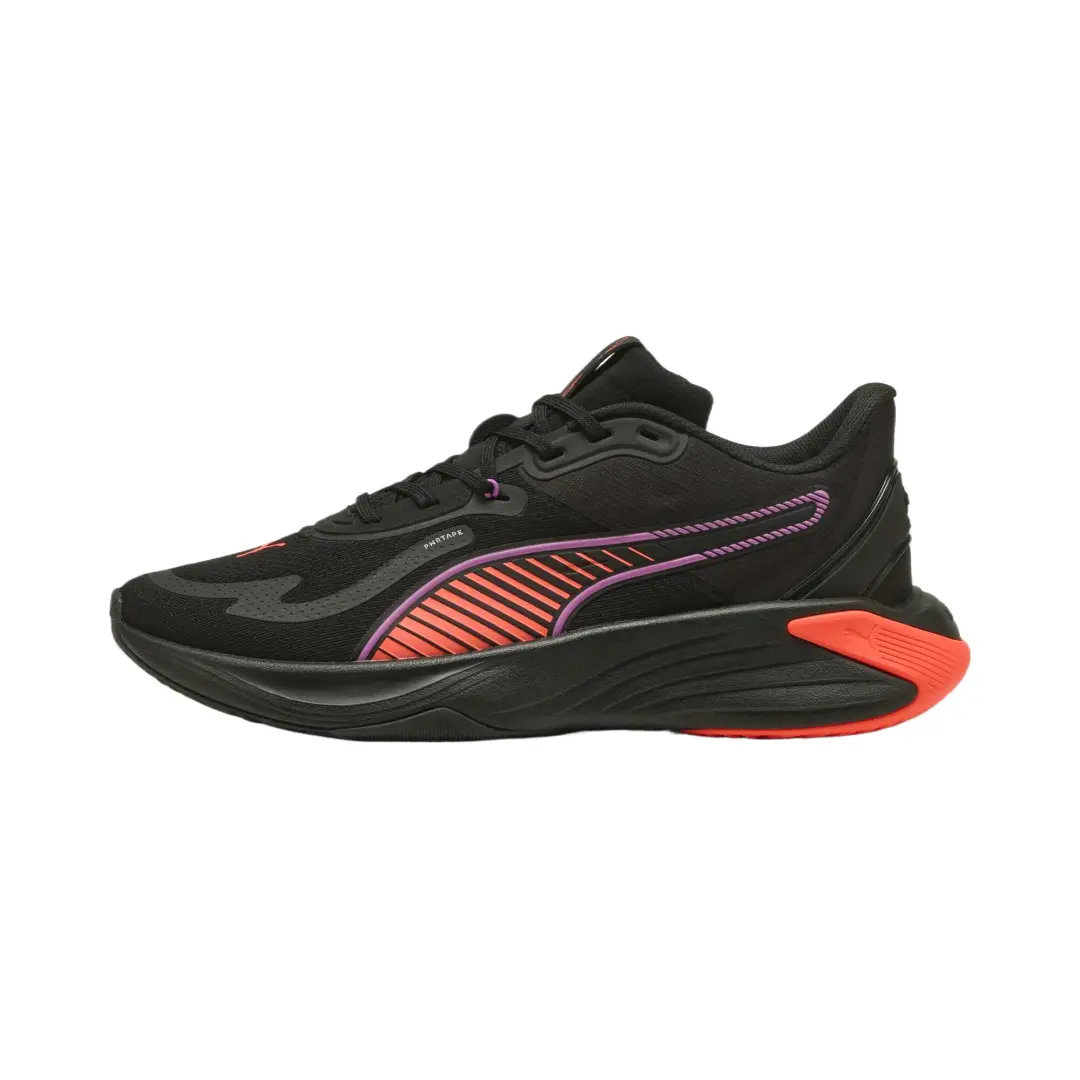 PUMA Comfortable Abrasion Resistant Low top Training Shoes Unisex Black
