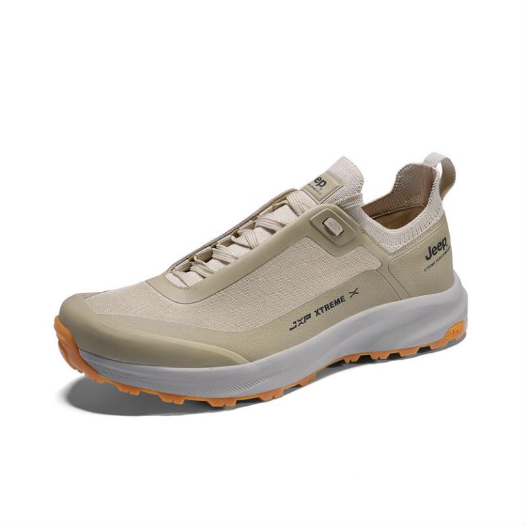 Jeep Comfortable Abrasion Resistant Abrasion Resistant Low top Hiking Shoes Men’s Sand