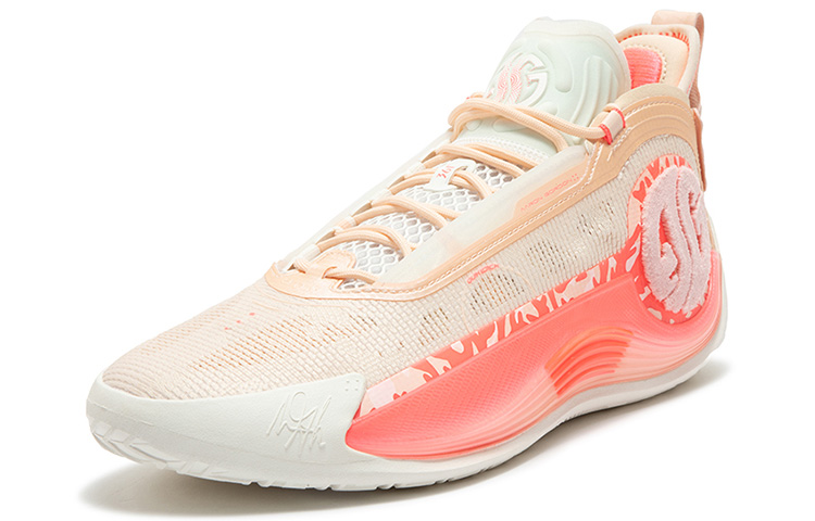 361° AG4 SOAR SE Basketball Shoes Men’s Mid Top Begonia Pink