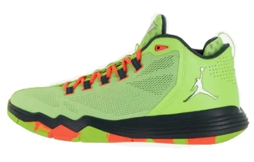Jordan CP3 9 OG style comfortable non-slip lightweight mid-top basketball shoes men's green