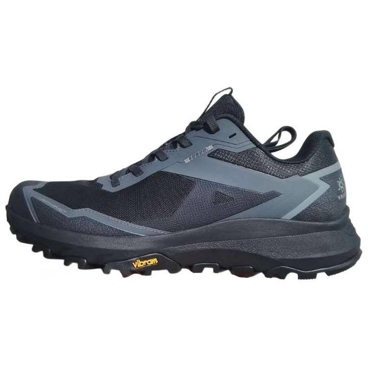 KAILAS Brackish Green Comfortable And Trendy Slip Resistant Abrasion Resistant Low top Hiking Shoes Men's Black Gray