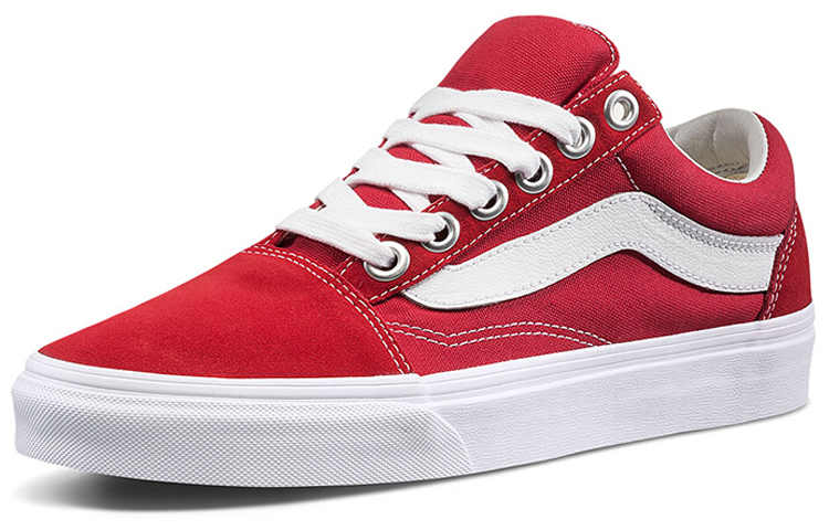 Кеды Vans Old Skool (красные) — фото 2