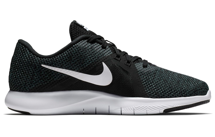 Женские кроссовки Nike Flex Trainer 7 (черно-белые) — фото 2