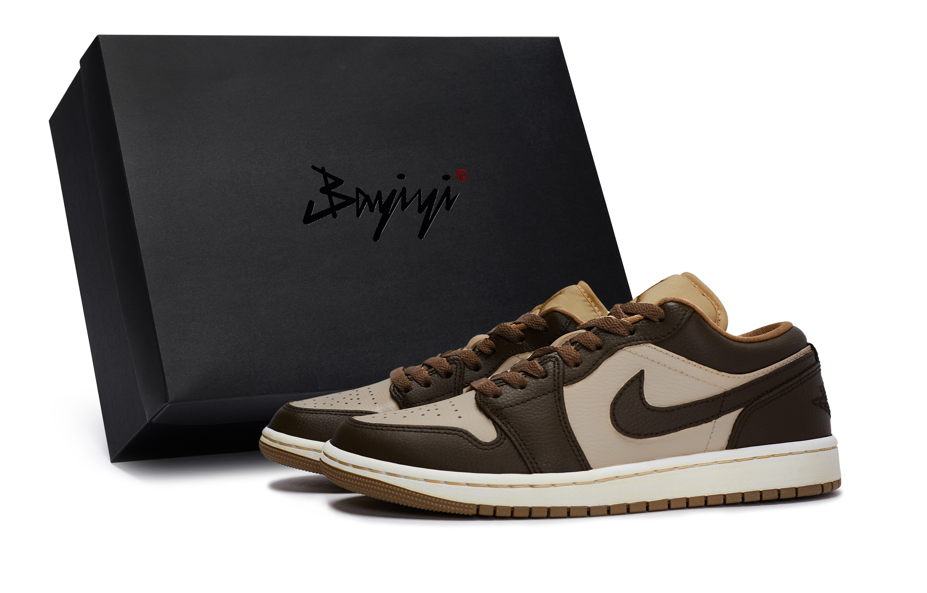 Jordan Air Jordan 1 Low 811 Manufacturing, MacTian Companion Step, Special Shoe Box Cushioning Slip Resistant Low top