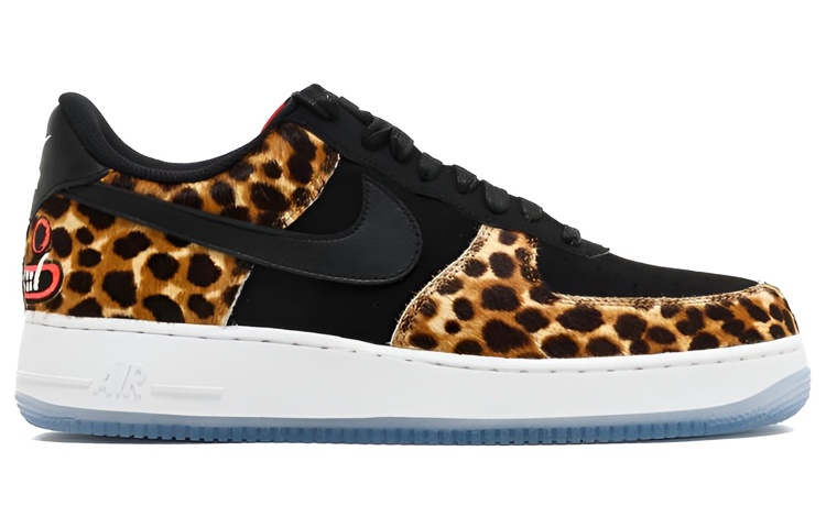 Кеды Nike Air Force 1 Los Primeros (черно-коричневые) — фото 2