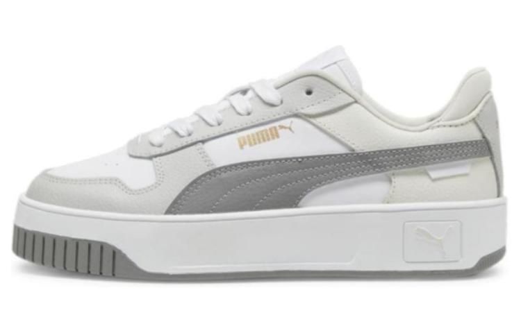 Женские кеды PUMA Carina Street (бело-серые)