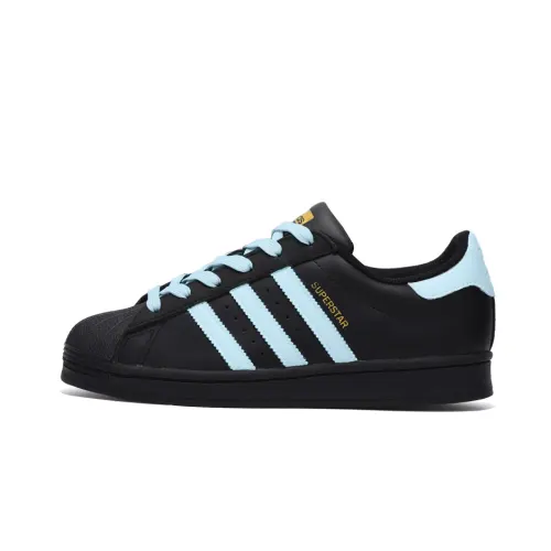 Adidas Originals SUPERSTAR Slip Resistant Abrasion Resistant Low top Skateboard Shoes Unisex Black