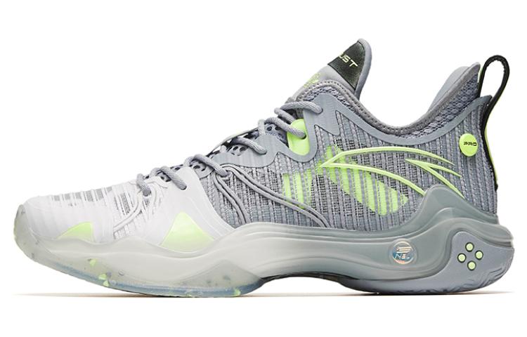 Anta Shock Wave 4 Pro Low top Cushioning Slip Resistant Abrasion Resistant Basketball Shoes Men's