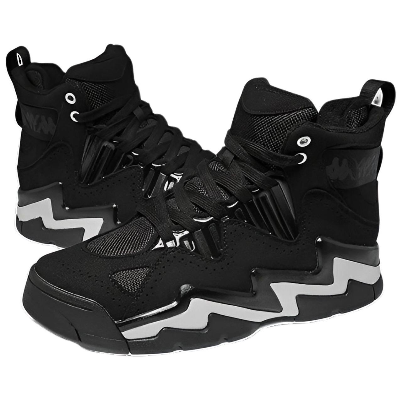 Kappa High top Vintage Basketball Shoes Women’s Black White