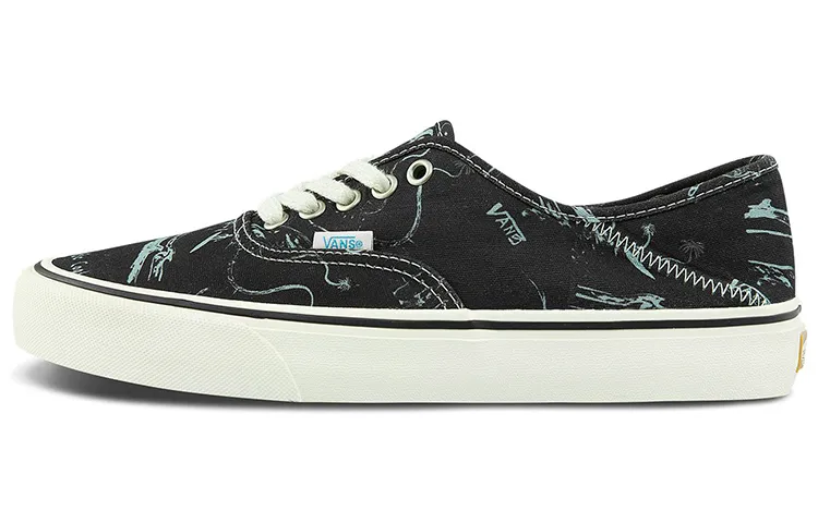Authentic Chris Johanson x Vans Sf 'Black Antique White'