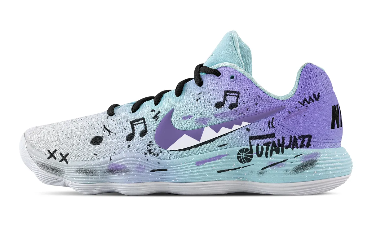 Nike Hyperdunk 2017 Salt Lake Melody Cushioning Coverage Support Cushioning Coverage Support Low top Basketball Shoes