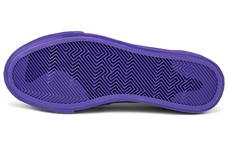 Kappa BANDA Bait Rig Lace Up Slip Resistant Low top Canvas Shoes Unisex Royal Purple