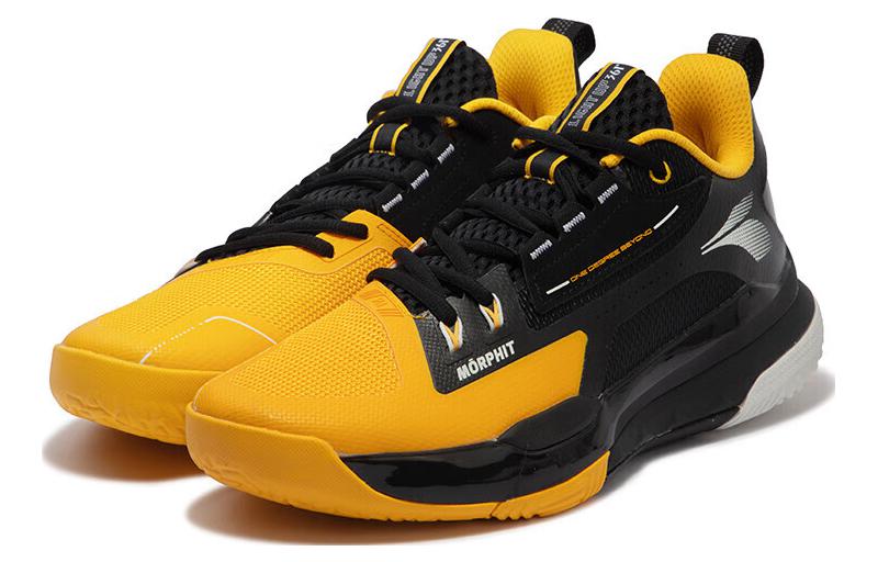 361° Burning Fight 3.0 M2 BE WATER Cushioning Slip Resistant Low top Basketball Shoes Men’s Black Yellow