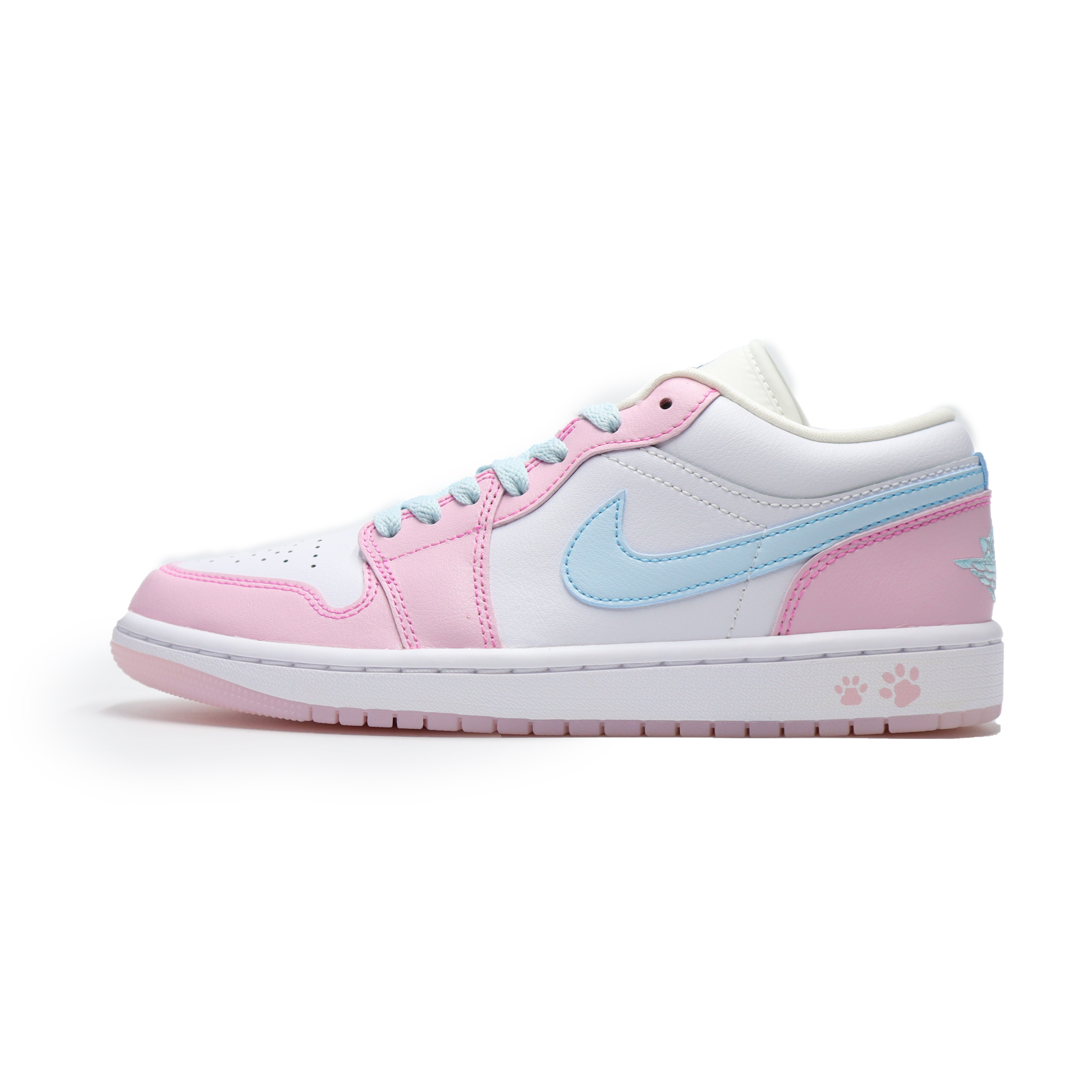 Jordan Air Jordan 1 Slip Resistant, Abrasion Resistant, Breathable, Lightweight Low top Vintage Basketball Shoes Unisex