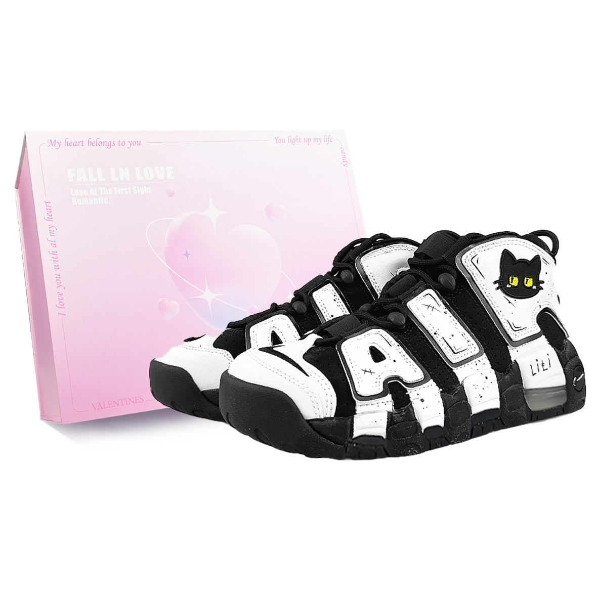 Nike Air More Uptempo Slip Resistant Abrasion Resistant Slip Resistant Abrasion Resistant Mid top