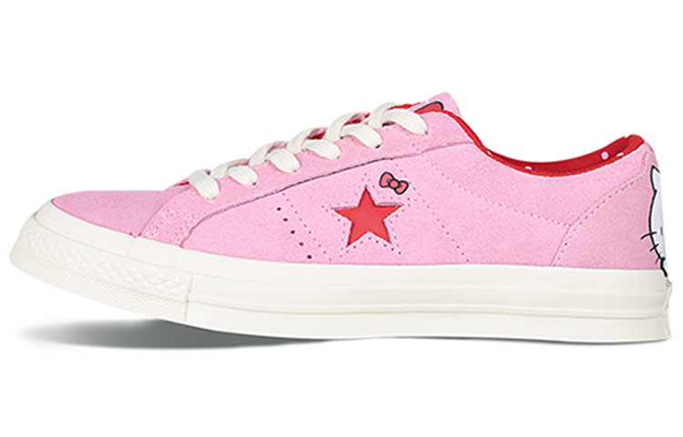 One Star Hello Kitty x One Star Converse Suede Low Top 'Prism Pink'