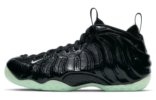 Nike Foamposite One all-star All-star spray foam mid-top retro basketball shoes men's black green 2021 version