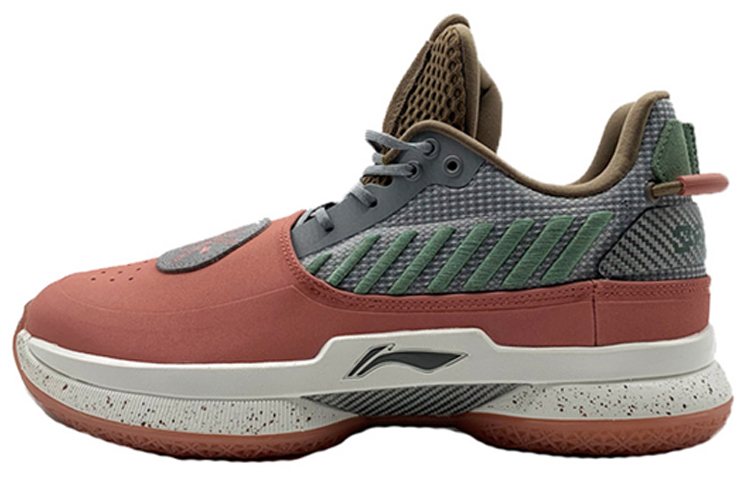 LiNing WOW 7 Wade's Way 7 Net Credit Comfortable Non-Slip Wear-Resistant Low-top Basketball Shoes Men's Red