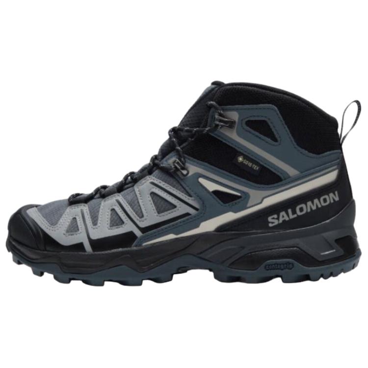 Мужские ботинки Salomon SALOMON X Ultra Pioneer 2 GTX (сине-черные)