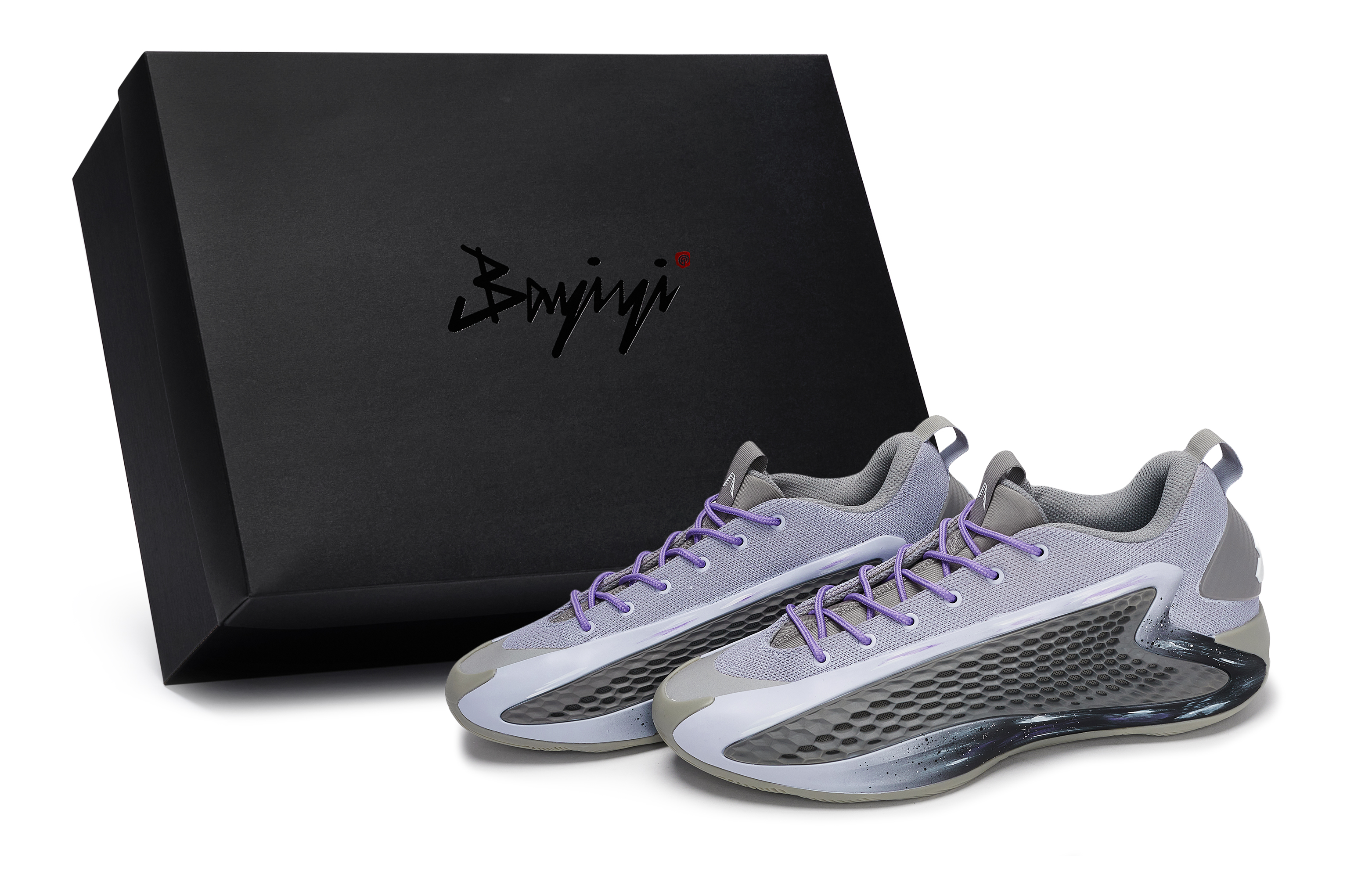 Adidas A.E. 1 Star Woven Abrasion Resistant Abrasion Resistant Low top Basketball Shoes Unisex Black Gray Purple