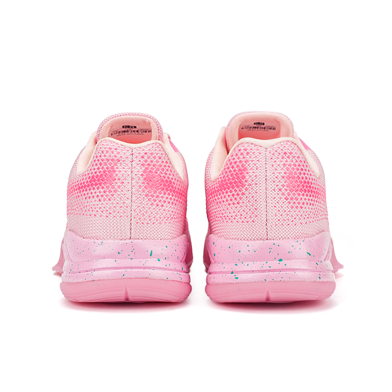 IVERSON Cushioning Slip Resistant Abrasion Resistant Low top Basketball Shoes Unisex Cherry Blossom Pink