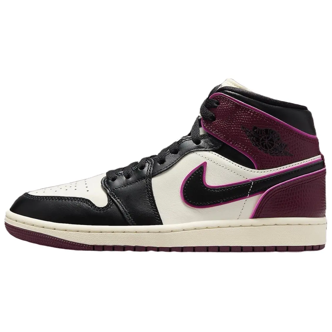 Jordan 1 Mid Se Bordeaux Women's