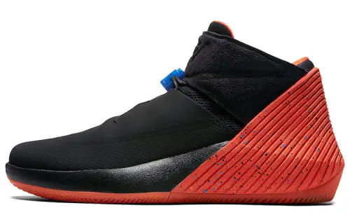 Jordan Why Not Zer0.1 Triple Double King Westbrook Crystal Sole Non-Slip Lightweight Mid-top Practical Basketball Shoe Men's Black Red Overseas Version