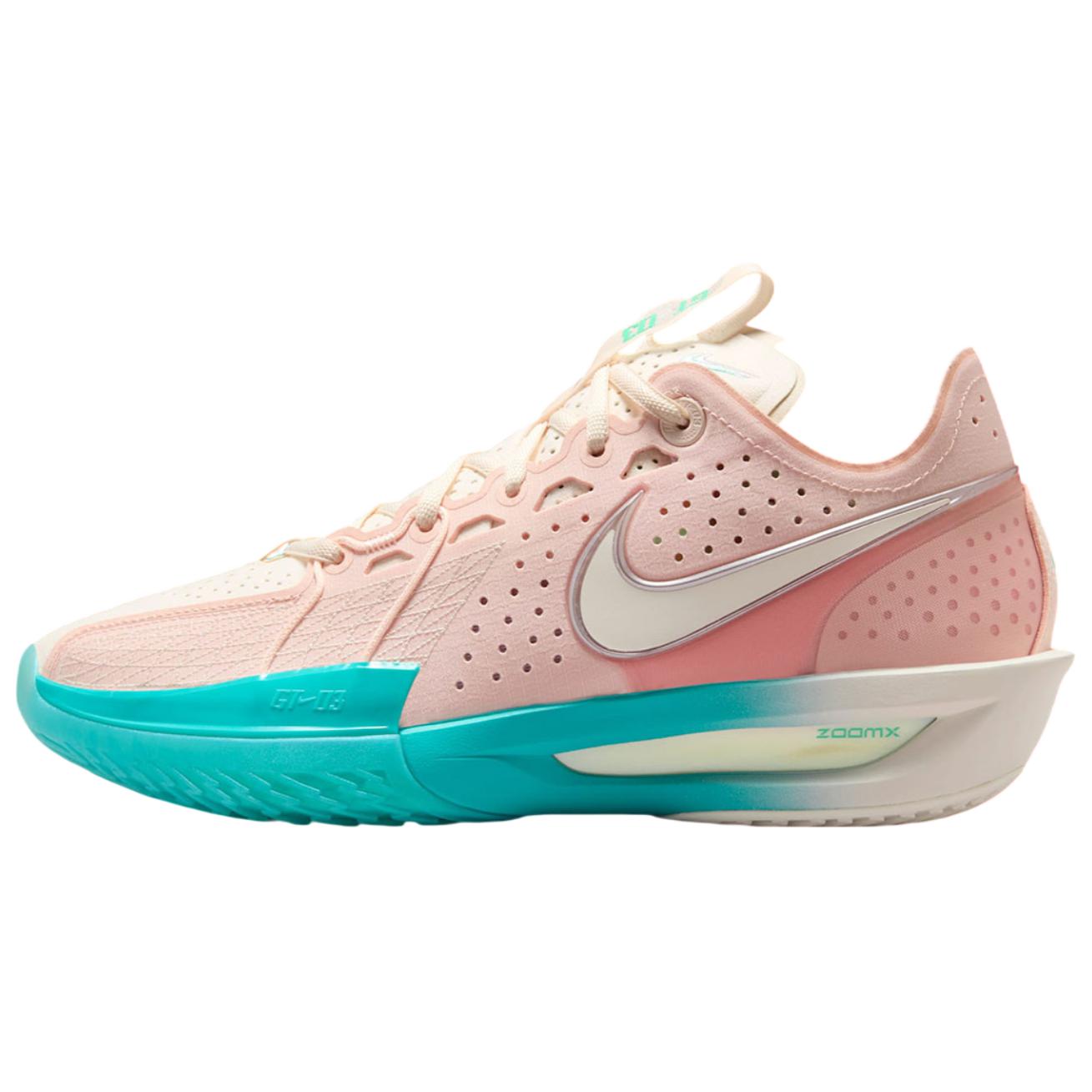 Nike G.T. Cut 3 Slip Resistant And Breathable Slip Resistant And Breathable Low top Basketball Shoes Unisex Pink