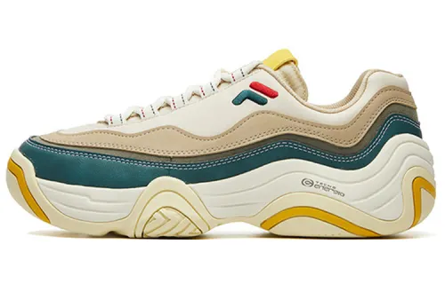 FILA FUSION Handle Textile, Synthetic Leather Low top Vintage Basketball Shoes Men's Birch Brown