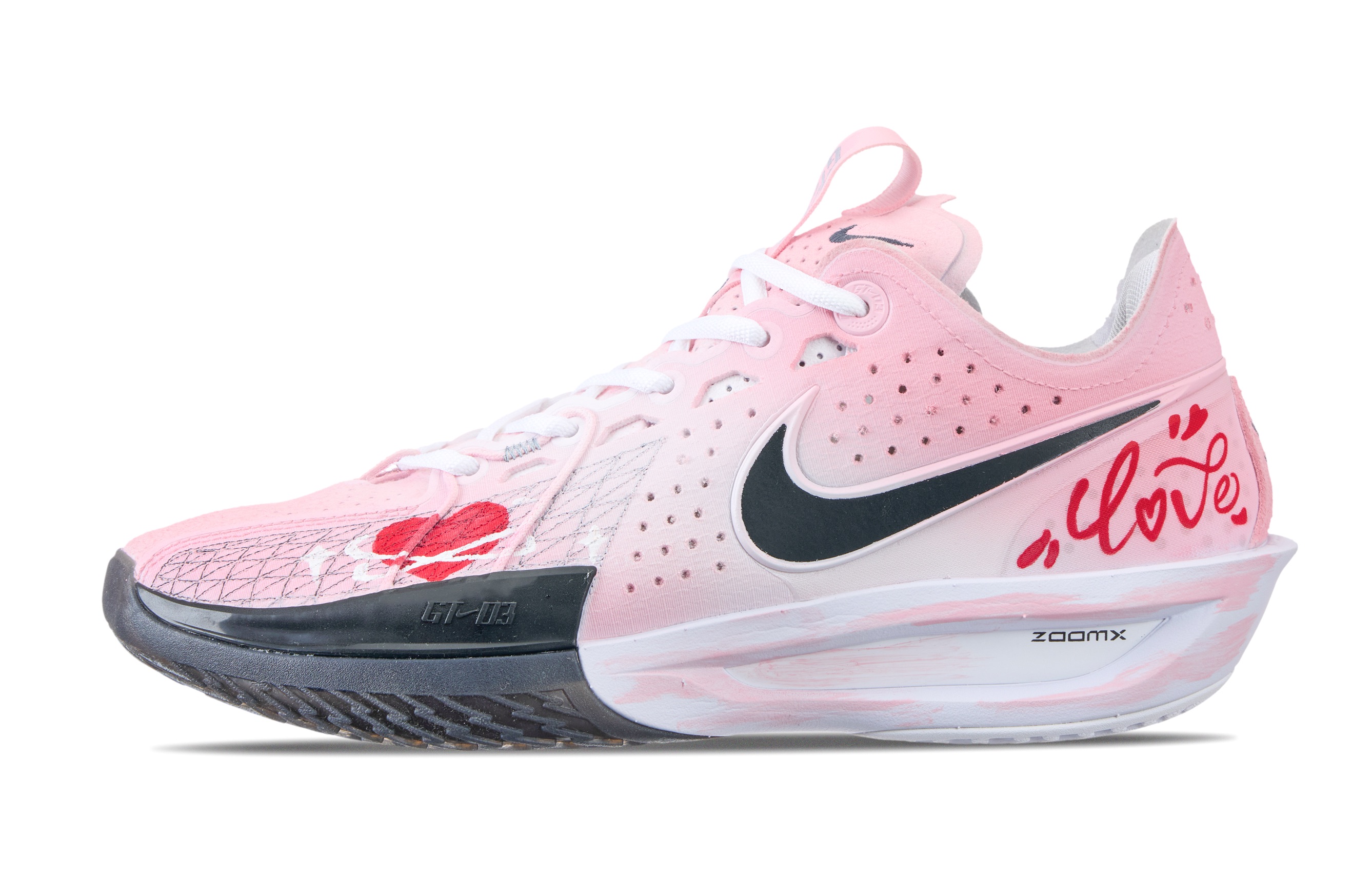 Nike G.T. Cut 3 Heartbeat Rhythm Cushioning Slip Resistant Abrasion Resistant Support Low top Basketball Shoes Unisex