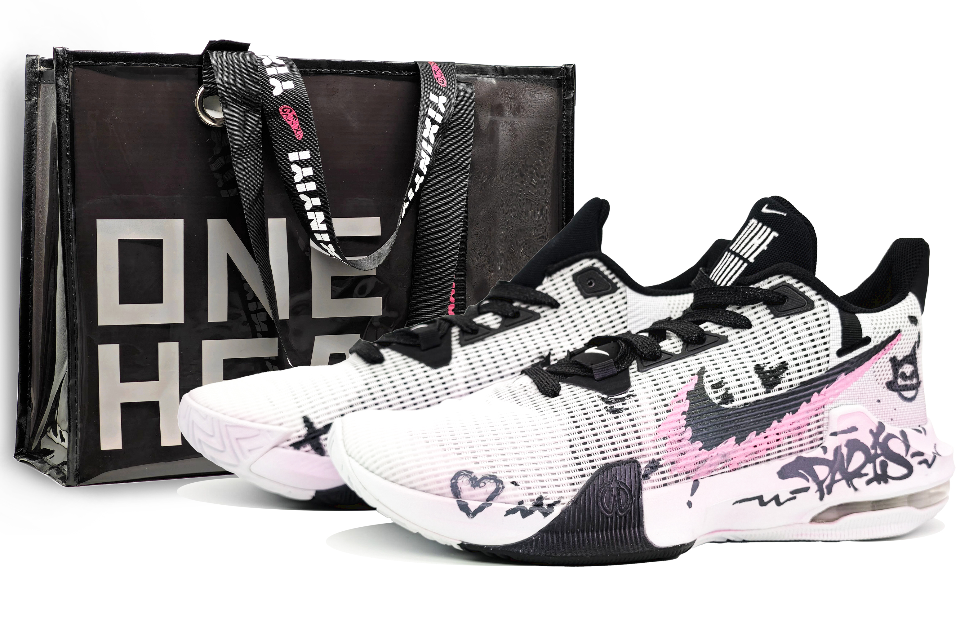 Nike Air Max Impact 3 Slip Resistant Abrasion Resistant Low top Basketball Shoes Men’s Energetic Pink