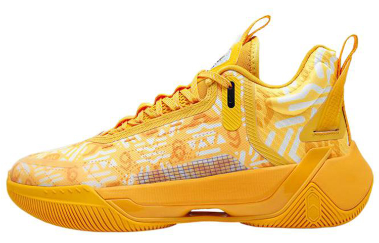 XTEP Levitation 6 Cushioning Slip Resistant And Abrasion Resistant Coverage Mid top Performance Basketball Shoes Men’s