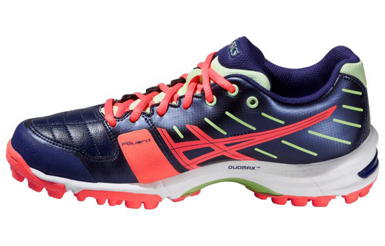 Asics Gel Hockey Comfortable Low top Training Shoes Women's Blue Pink