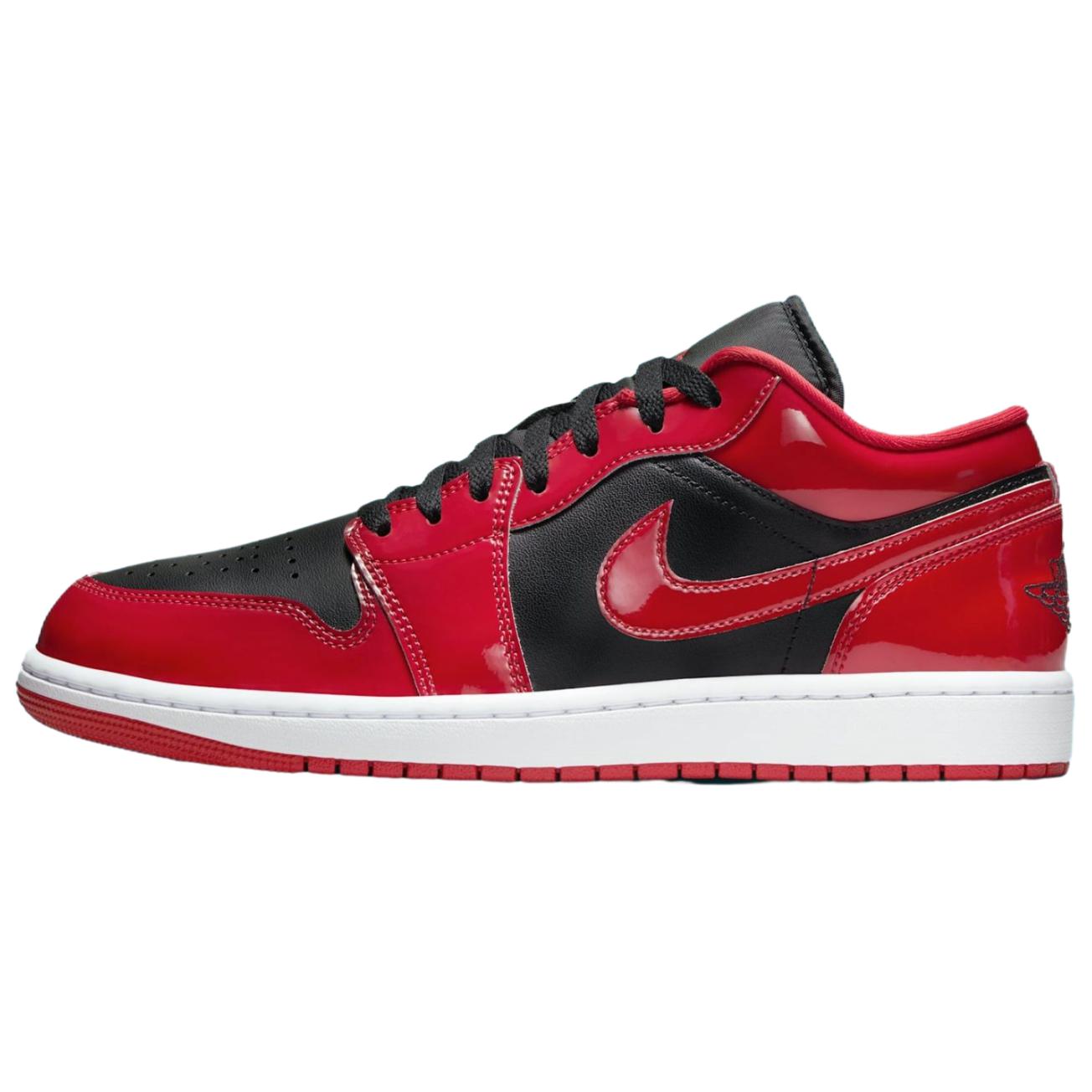 Кеды Jordan Air Jordan 1 Low SE (черно-бело-красные)
