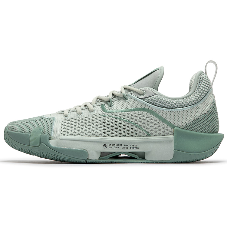 361° DVD3 Slip Resistant, Abrasion Resistant, Breathable Low top Basketball Shoes Men’s Mint Gray Green