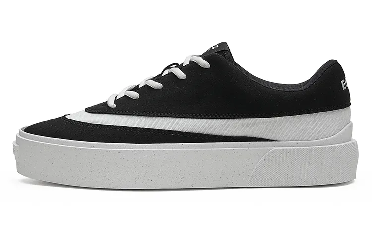 EQLZ EQUALIZER Fault 24 Lo Low top Skateboard Shoes Unisex Raven