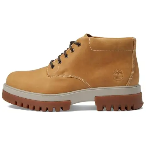 Timberland Slip Resistant Abrasion Resistant Mid top Hiking Shoes Men's Brown