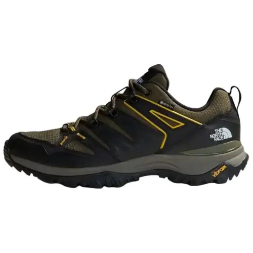 THE NORTH FACE Waterproof And Breathable Low top Hiking Shoes Men's Army Green