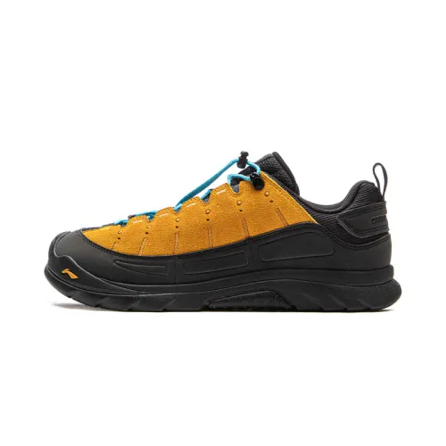 Li Ning Outdoor CF Tracing, Forest Grace SE Low top Hiking Shoes Unisex Umber Black