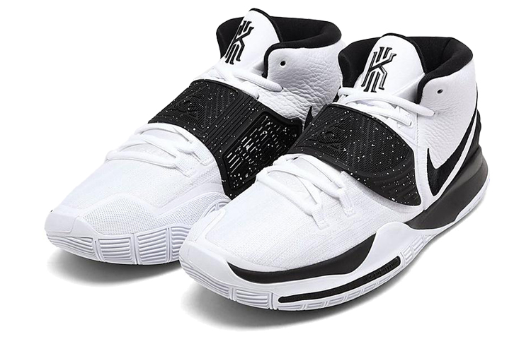 Кроссовки Nike Kyrie 6 (Team) (черно-белый) — Чёрный / белый — фото 3